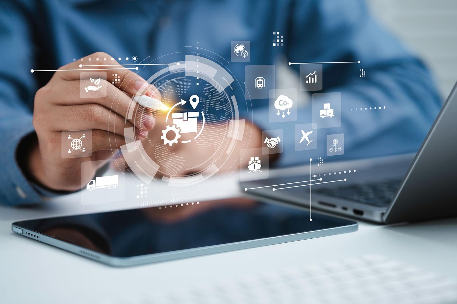 working of logistics  data